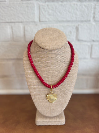 Jade Heart Necklace