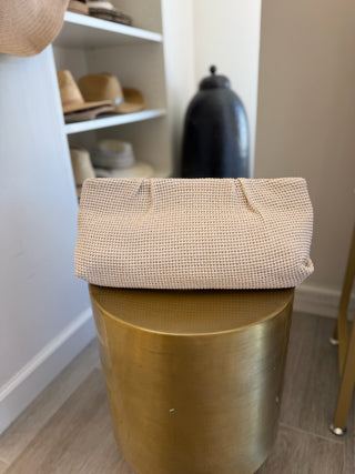 The Cabana Clutch - Ivory