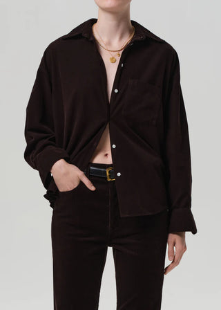 Kayla Shirt In Corduroy