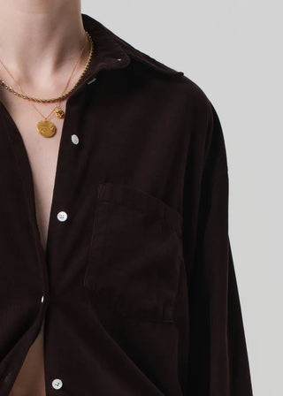 Kayla Shirt In Corduroy
