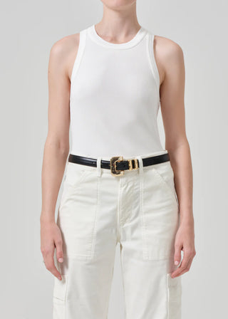 Isabel Rib Tank - Pashmina