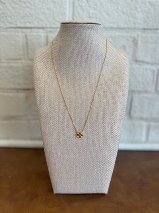 Clover Necklace - Single Gold