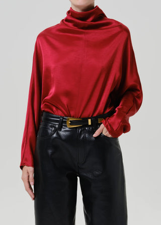 Ilaria Draped Top - Apertivo