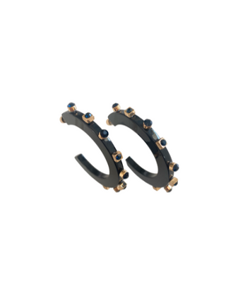 City Girl Jewel Hoop - Large