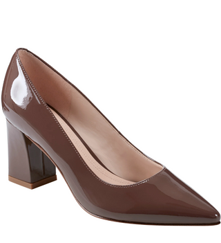 Zala Block Heel - Dark Brown