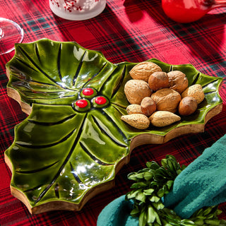 'Tis The Season Serving Tray - Holly