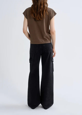 Long Line Bryce Cap Sleeve Tee