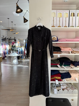 Fiona Dress - Onyx Floral