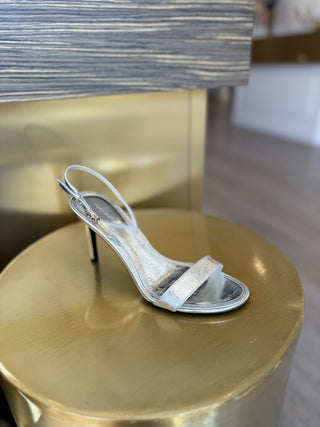 Double T Buckle Heel Sandal