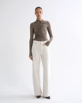 Low Curve Jean Crop 27.5 In Bone