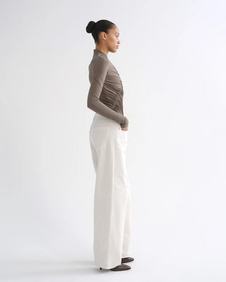 Low Curve Jean Crop 27.5 In Bone