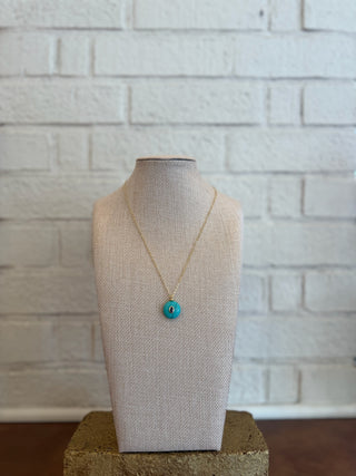 The Jackson Pendant Necklace - Turquoise