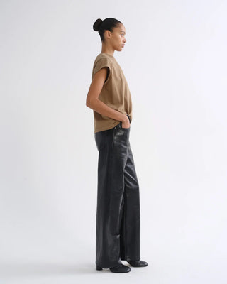 Bryce Cap Sleeve Tee - Hamoa (Khaki)