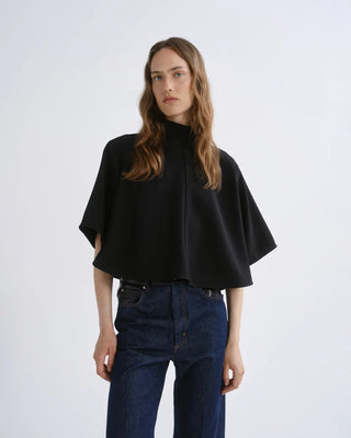 Rom Top In Black