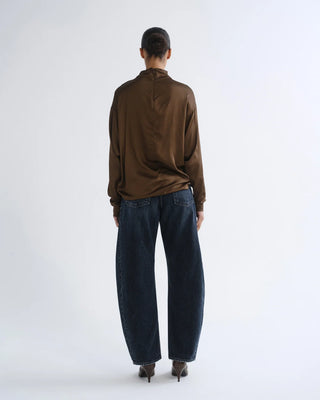 Bryony Top In Satin