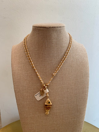 The Cove Necklace - Tan