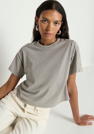 Ada Button Tee