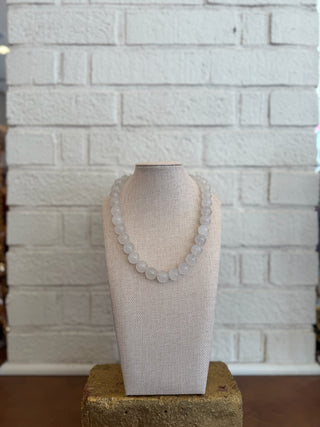 The Hadley Beaded Necklace - Ivory