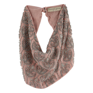 Amoria Scarf Necklace - Neutral