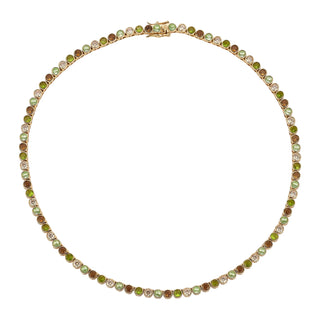Aurelia Necklace - Brown Multi