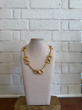 The Churchill Downs Necklace - Gold