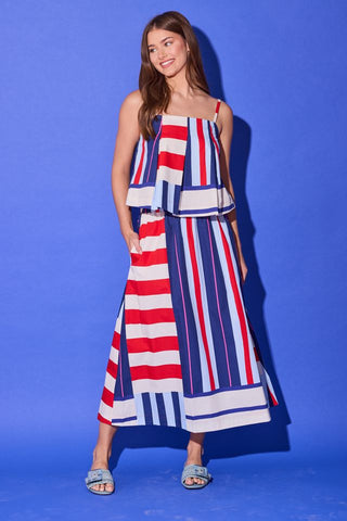 Danny Skirt - Maritime Stripe