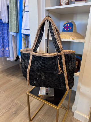 The Calista Tote - Black