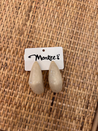 The Mallorca Earring - Coconut