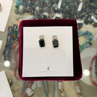 Lucy Octagon Earrings