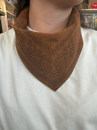 Suede Bandana - Frontier
