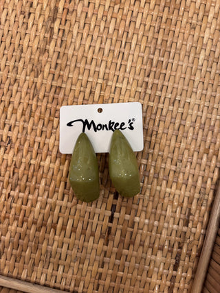 The Mallorca Earring - Green