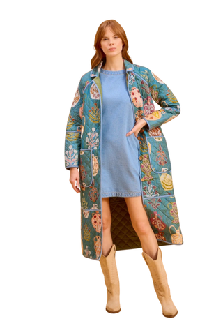 Quilted Coat - Market Muse