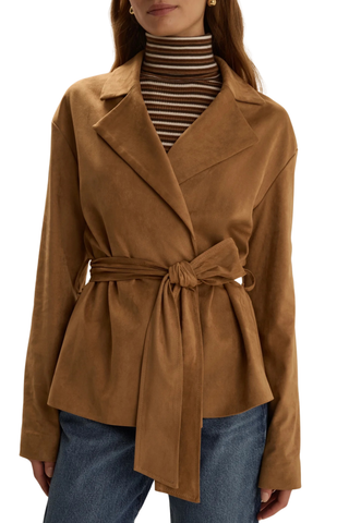 The Marina Wrap Coat