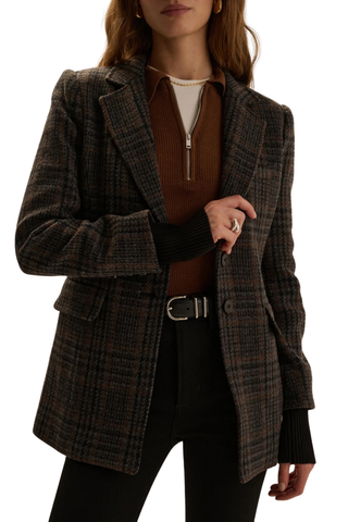 The Plaid City Blazer