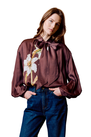 Olivia Top - Lueur Print