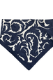 Navy Paisley