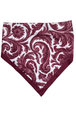 Maroon Paisley