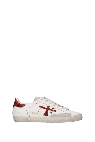 Stevend Sneaker - White/Red