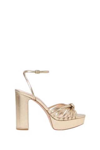 Rivka Knot Platform Sandal - Champagne