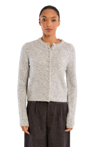 The Maggie Cardigan - Ash Grey