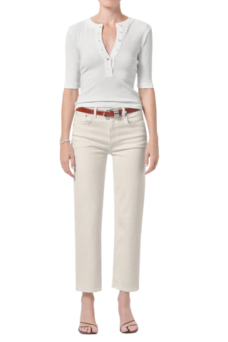 Palma Straight Jean - Almond
