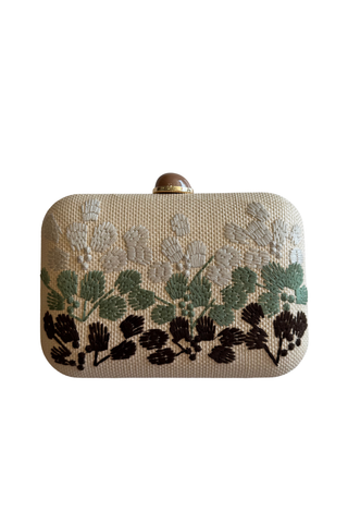 The Flora Handbag - Cream