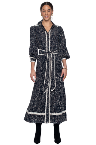 Beverly Dress - Mini Dots