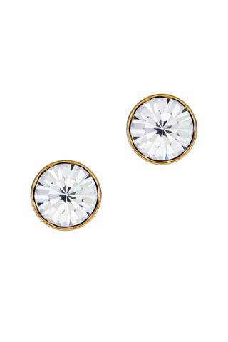 Demi Studs - Crystal/Gold