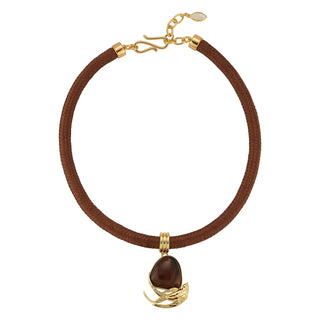 Beacon Necklace - Brown