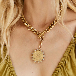 Odyssey Necklace - Black/Gold