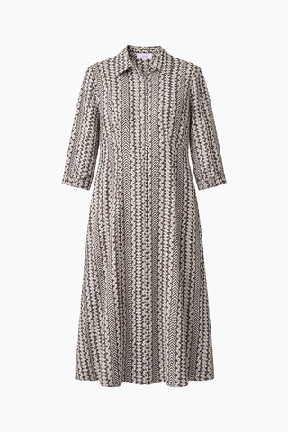 Classic Shirt Dress - Driftwood