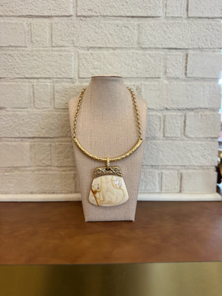 The Sadie Necklace - Coconut