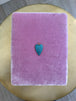 Gold/Turquoise Large Heart