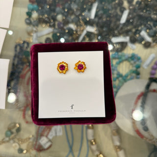 Dahlia Stud Earrings
